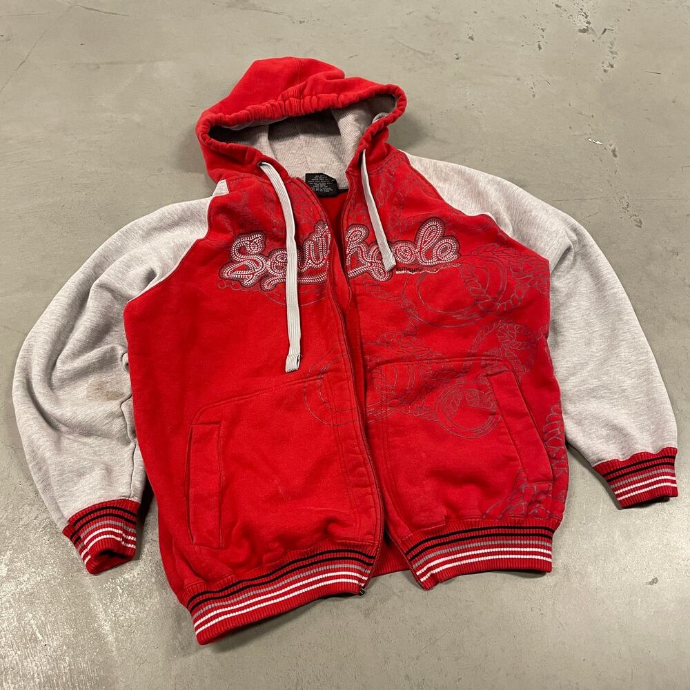 vintage y2k southpole graphic hoodie no zipper